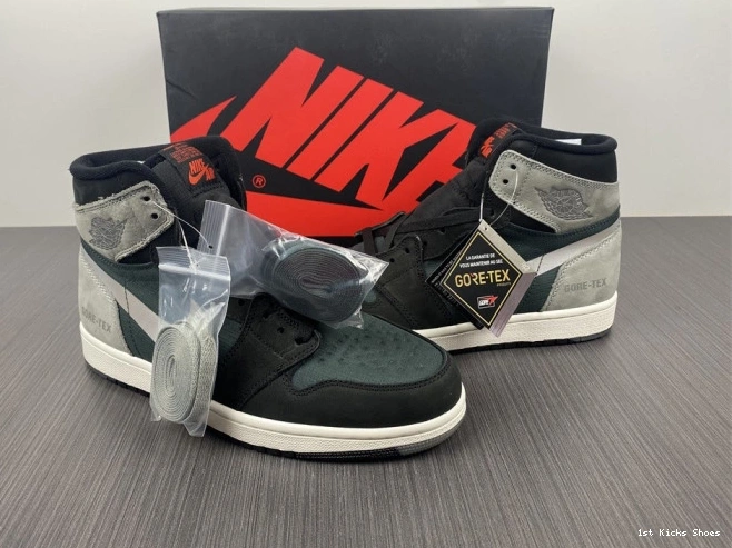 1st Kicks Particle Element High Black 1 Jordan DB2889-001 Retro Grey Gore-Tex 0702